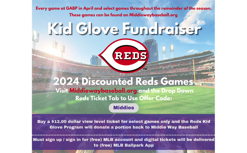 Reds Kids Glove Games