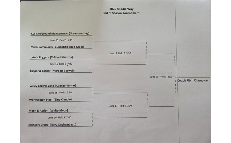 Coach Pitch tournament